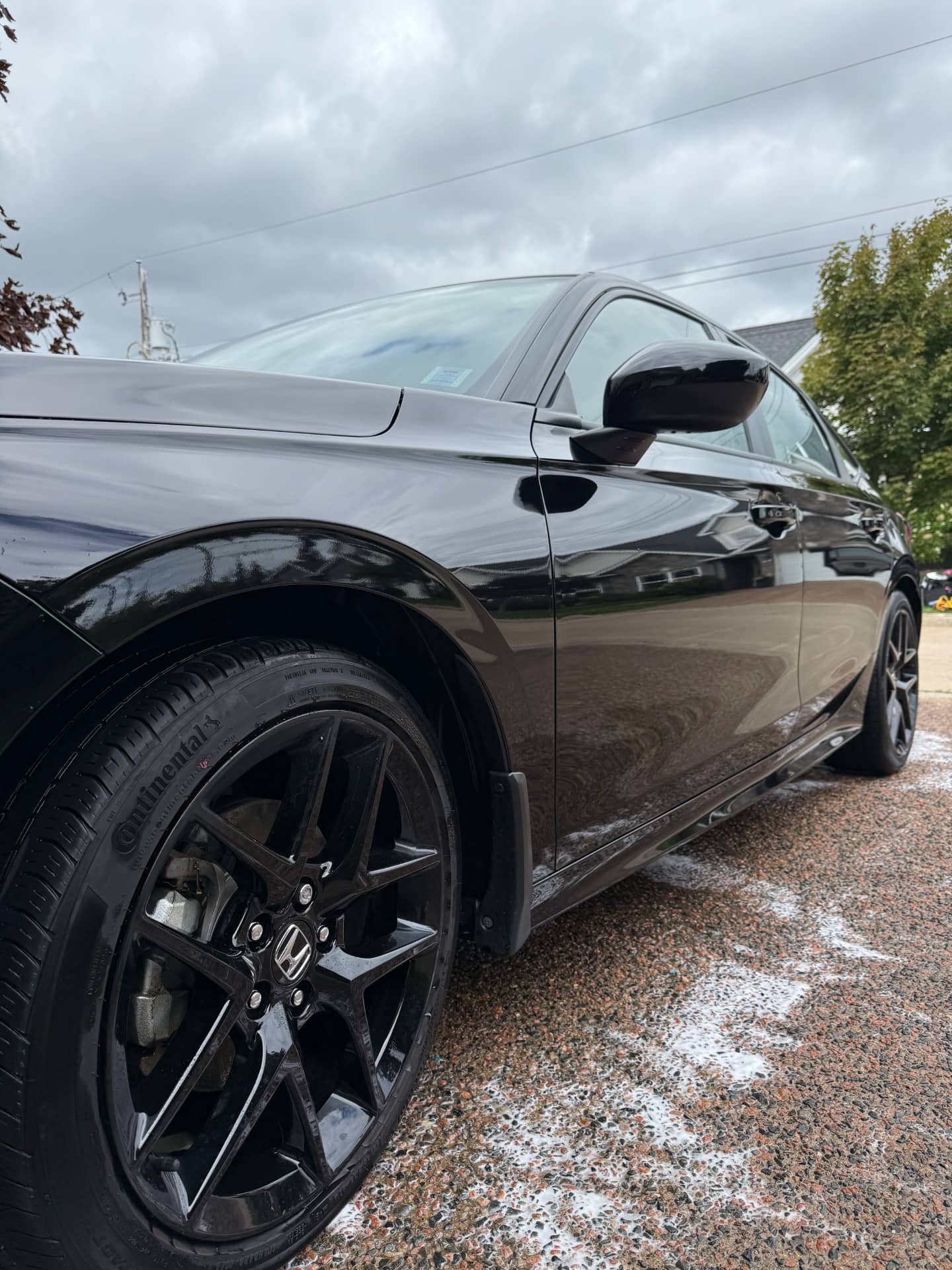 Exterior detailing result