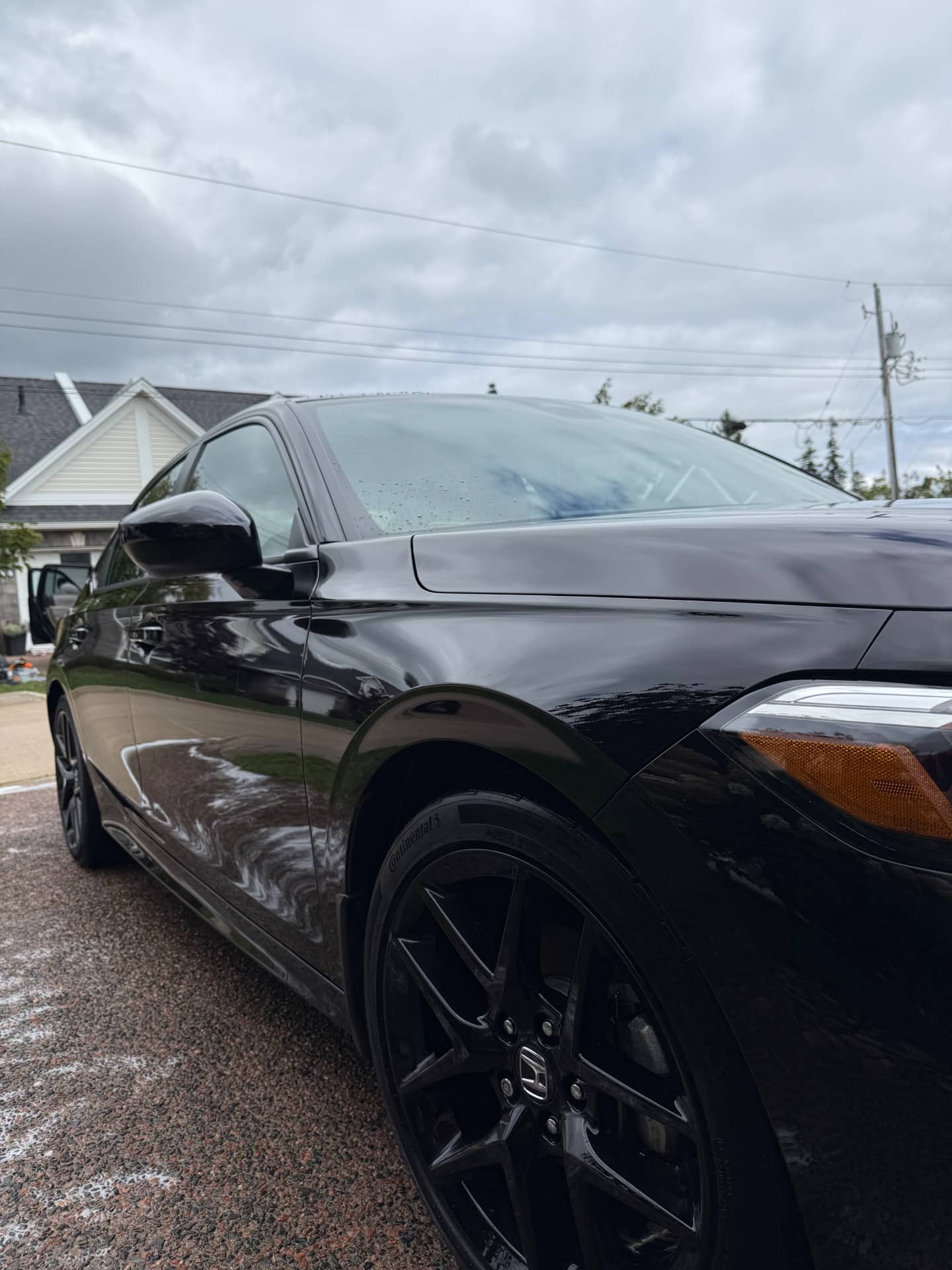 Exterior detailing result