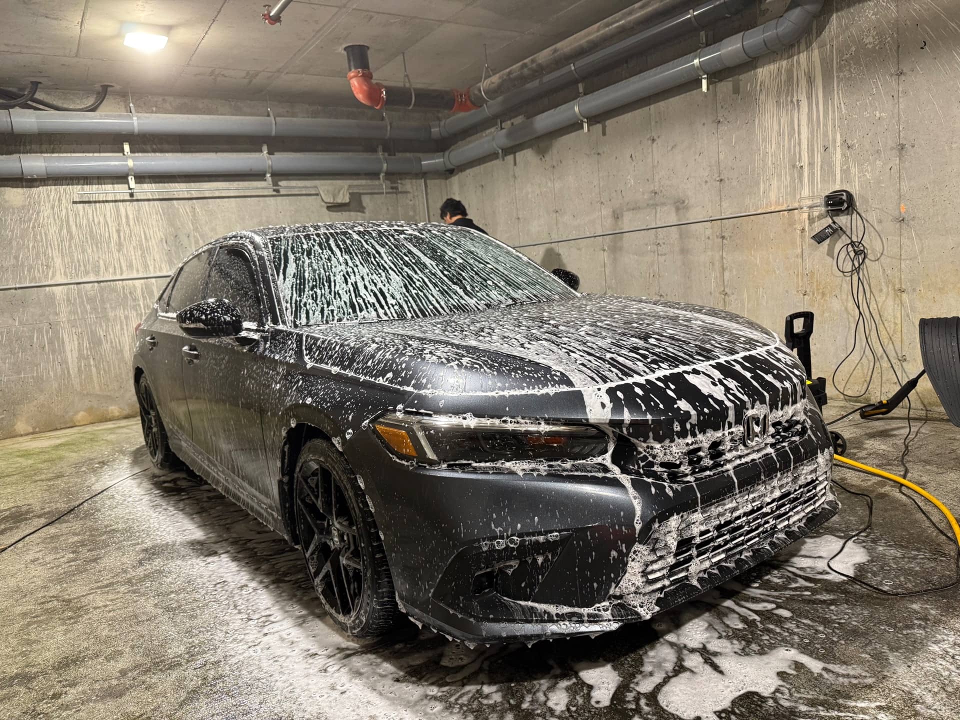 Exterior detailing result