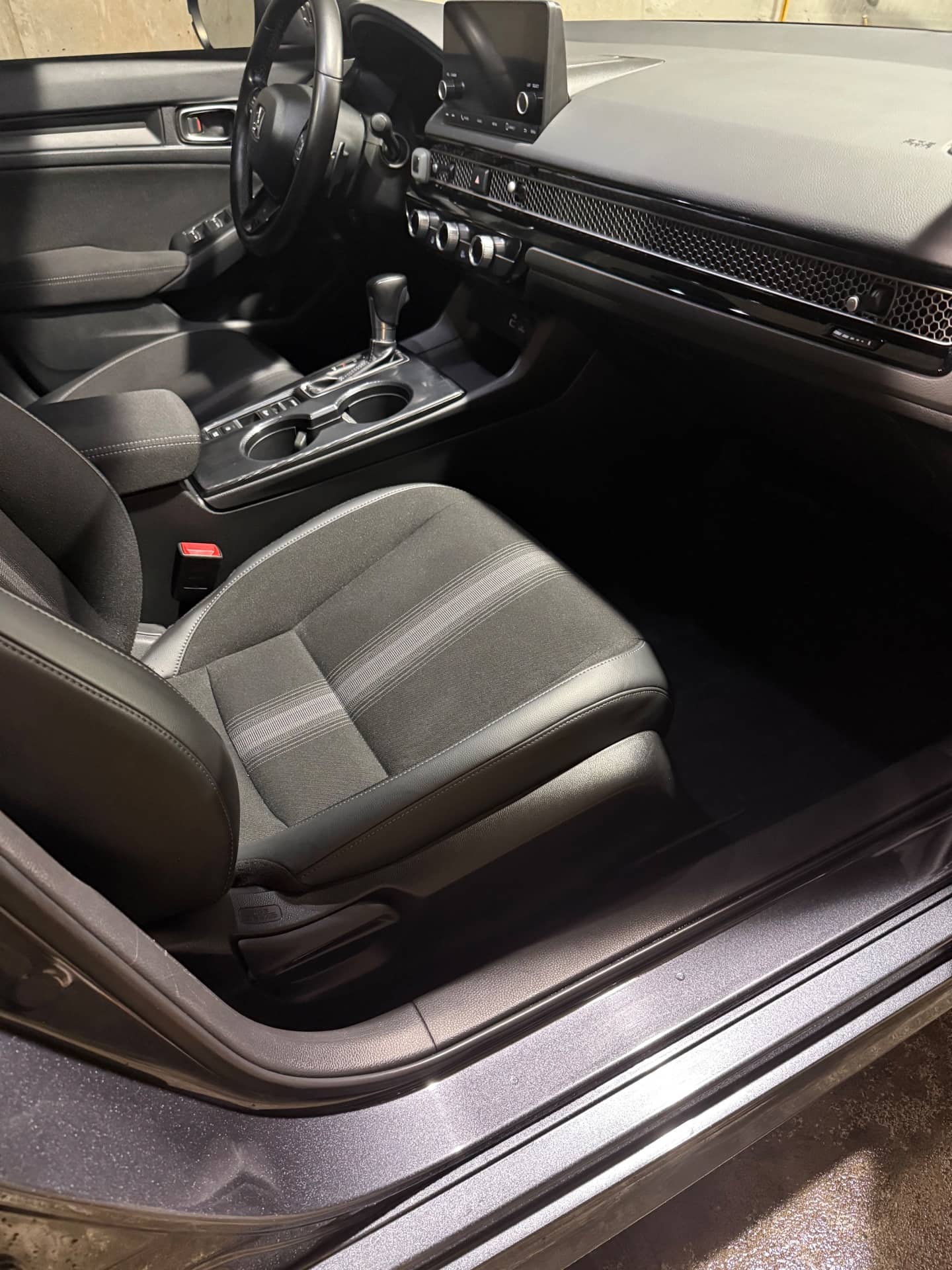 Interior detailing result