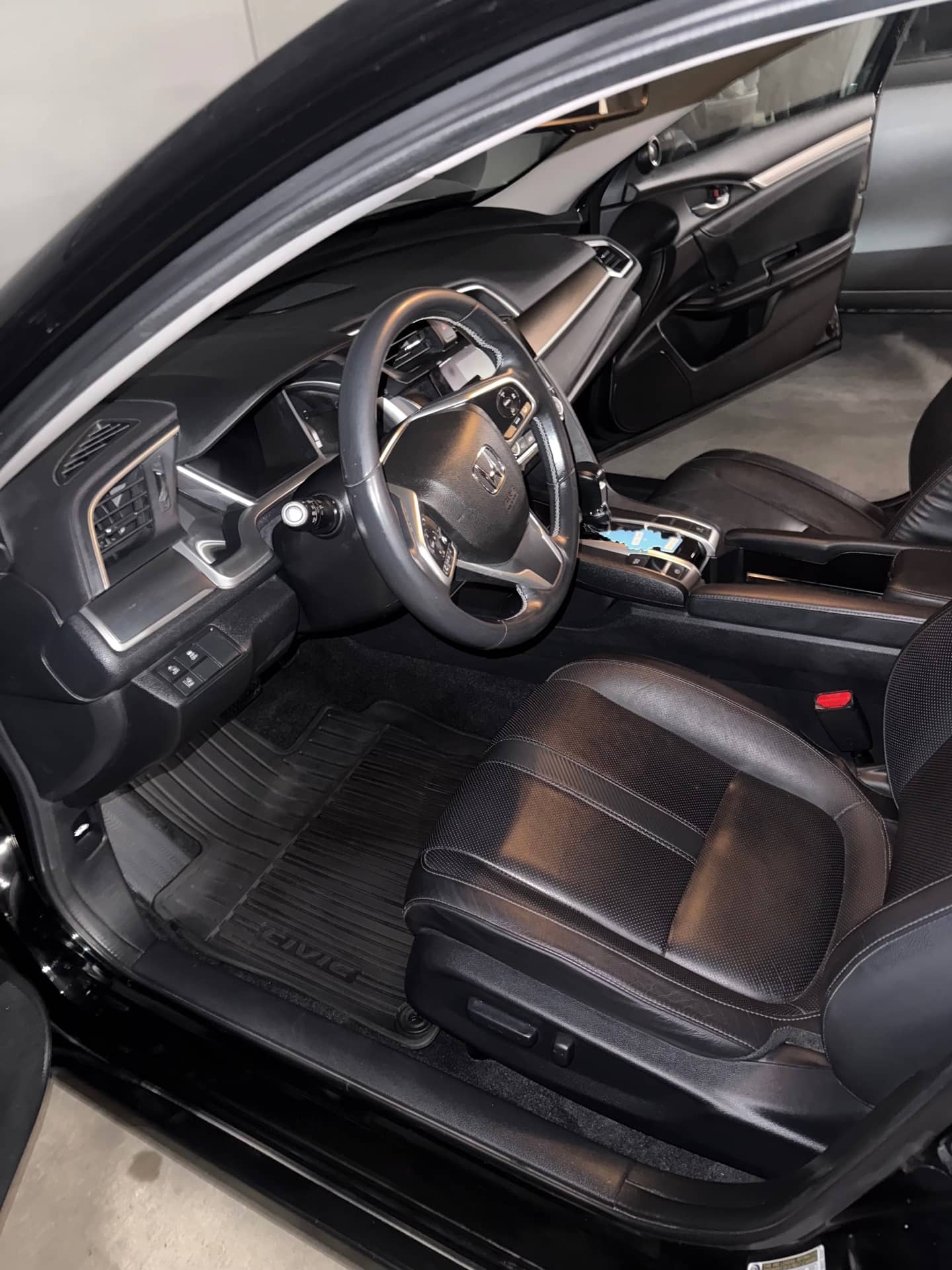 Interior detailing result